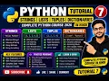 Python Strings Lists Tuples Dictionaries Tutorial 7