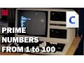 Programming in C Prime numbers from 1 to 100
