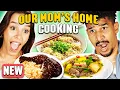 Download Lagu Trying \u0026 Rating Our Mom's Favorite Recipes! | ReactCAST