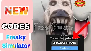 Freaky Simulator CODES - ROBLOX 2024