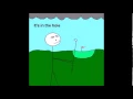 Storm Golfing Golf Stick Figure Death Theater Animated Gif Cartoon