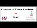 Java Tutorial For Beginners Write a java program to find largest of three numbers Manish nain