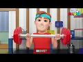 It's Exercise Time! Let's Move, Move, Move | Little Angel Kids Songs & Nursery Rhymes