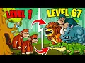 Building The BIGGEST Animal Army in Defend The Wild