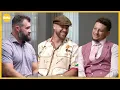 Download Lagu Jason Kelce asks Travis Kelce when the wedding is in interview with Patrick Mahomes, Andy Reid