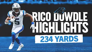 Rico Dowdle s Best Plays from 234-yard game vs Dolphins Carolina Panthers