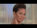 Judith Ripka Sterling Gemstone Button Earrings on QVC