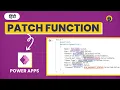 Patch Function in Power Apps Insert and Update data