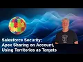 Salesforce Security Apex Sharing on Account Using Territories as Targets