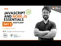 Day 2 Introduction to Node js Free JavaScript Node js Essentials Bootcamp 5 Days