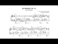 Summer Of '42 - Piano