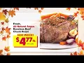 Hot Fall Prices at VG s Grocery