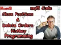 MT5 Hotkey Programming Close Positions and Delete Order on Keystroke