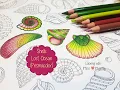 Lost ocean Shells Page Part 1 Johanna Basford Coloring Tutorial