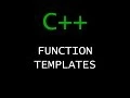 C Programming Tutorial 35 - Function Templates