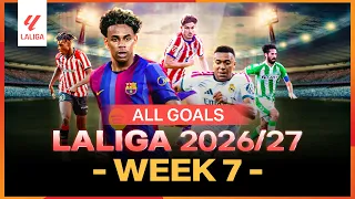 ไฮไลท์รวมทุกประตูศึก ลาลีกา สเปน 2026/27 แมตช์เดย์ 7