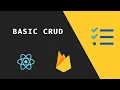 Crud operation with react and firebase realtime database