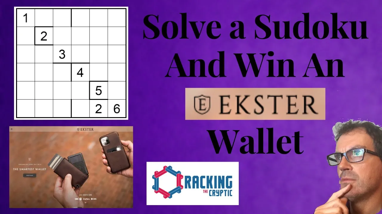 Solve A Sudoku And Win An Ekster Wallet!