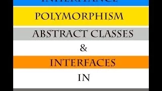 Inheritance Polymorphism Abstract Classes Interfaces in JAVA under 35 minutes