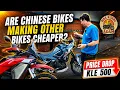 Are Chinese Motorbikes making other Manufacturers bikes cheaper Kawasaki KLE 500 price drop