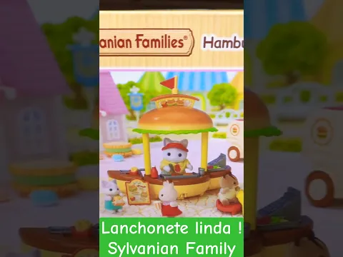 Lanchonete da Sylvanian #sylvanianfamilies #sylvanianfamily