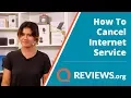 How to Cancel Internet Services