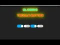 CSS Toggle Switch On Off Button Design Using HTML and CSS 4 Minutes Tutorial