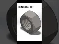 How to Model a Hex Nut in SolidWorks Beginner Friendly