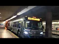 MBTA BUS SILVER LINE SL1 LOGAN AIRPORT FROM SOUTH STATION TO TERMINAL B BUS
