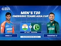 India A vs Pakistan A Match 4 Men s T20 Emerging Teams Asia Cup