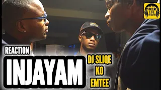 was that a reverse diss dj sliqe x emtee x ko injayam sincere life reacts