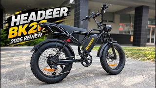 HEADEER BK20 2026 Review: Big Battery, Fat Tires & Retro Design - A Good Choice! 💪