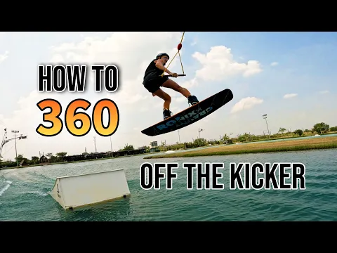 Download MP3 How to 360 off the Kicker Cable Wakeboarding Tutorial