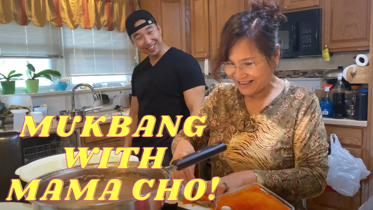 Mukbang with Korean Mom