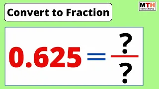 0 625 as a Fraction Simplified Form Convert 0 625 to fraction