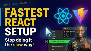 The Fastest Way to Create a React App Vite Git Bash Tutorial