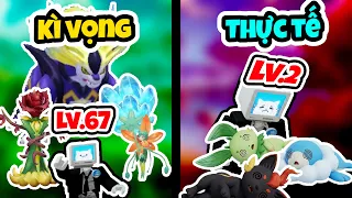 Thử thách CÀY LEVEL theo Bùm trong Evomon và... cái kết