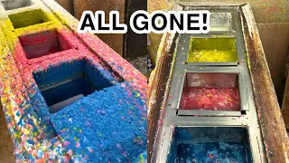oddly satisfying and asmr WAX SCRAPE