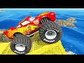 Lagu Jump Test Challenge Monster Mc.Queen Truck, Mack Truck, Fire Truck