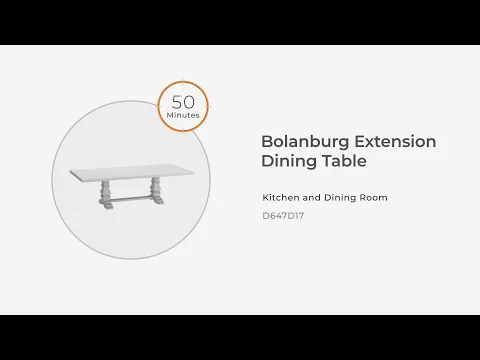 Bolanburg - RECT DRM Extension Table Top - Brown / Beige