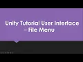 Unity Tutorial in Hindi - User Interface Part 1