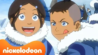 Avatar: The Last Airbender | Team Avatar da piccoli! 👶 | Compilation di 30 minuti | Nickelodeon
