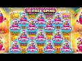 Download Lagu OMG!!! Epic retrigger win on sugar rush bonus buy compilation on a high stake