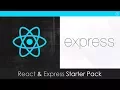React Express Starter Pack For Full Stack Development