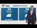 Cooler weekend ahead light snow possible Sunday WTOL 11 Weather