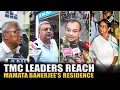Kunal Ghosh Kalyan Banerjee Saugata Roy and other arrive at Mamata Banerjee s residence