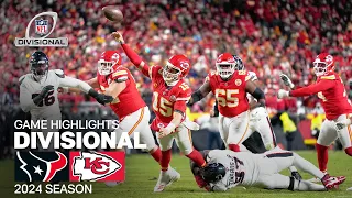 Houston Texans vs Kansas City Chiefs 2024 Divisional Round Game Highlights