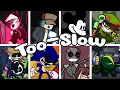 Download Lagu Too-Slow but Every Turn a Different Character Sings 🎶 (FNF But Everyone Sings Too-Slow)