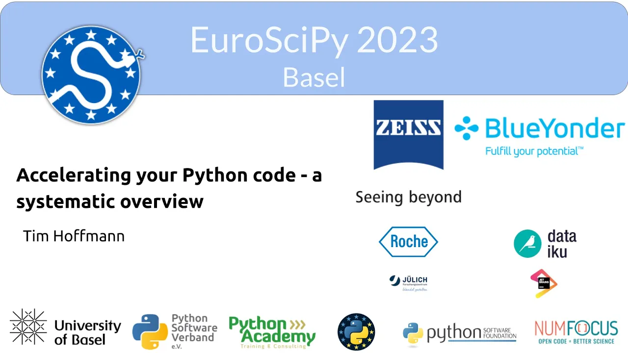 Image from Accelerating your Python code - a systematic overview