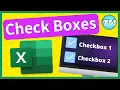 How to Insert a Checkbox in Excel Perfect for Checklists or Forms